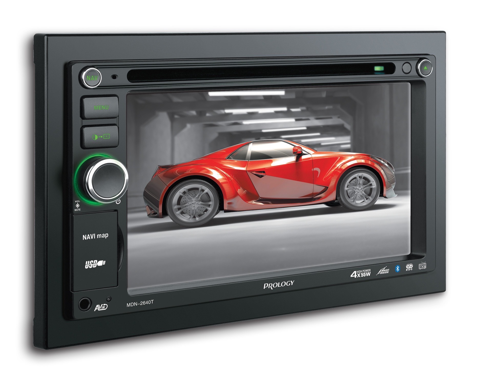 Перейти к просмотру продукта PROLOGY MDN-2640T мультимедийный навигационный центр