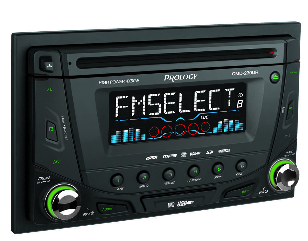 Перейти к просмотру продукта PROLOGY CMD-230UR cd/mp3 ресивер