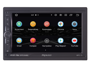 Перейти к просмотру продукта PROLOGY MPC-70 мультимедийный навигационный центр на ANDROID 9