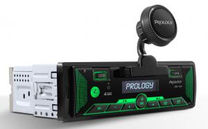 Перейти к просмотру продукта PROLOGY SMP-300 FM / USB ресивер с Bluetooth и магнитным держателем для смартфона