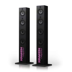 Перейти к просмотру продукта Стойки под акустику брендированные - KRAKEN by PROLOGY комплект из 2 стоек под 8 динамиков 16,5 см (6,5 дюймов)